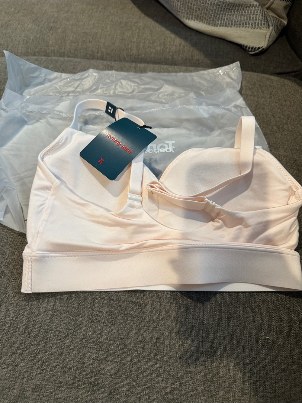 Tommy John, Light Pink Wireless Padded Bralette - Women’s Intimates - Picture 3 of 5